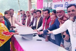 সাবেক মন্ত্রী নূরুল হুদার ৮ম মৃত্যুবার্ষিকী উপলক্ষে দোয়া মাহফিল ও শীতার্তদের মাঝে কম্বল বিতরণ