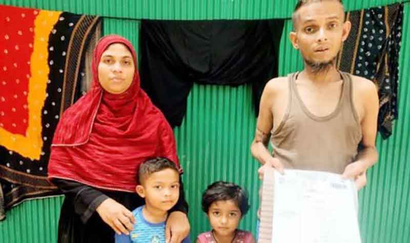 ক্যান্সারে আক্রান্ত মাসুদের জীবন-মৃত্যুর লড়াই , সাহায্যের হাত বাড়ানোর আহ্বান