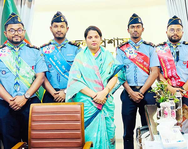 ডিআইইউ এয়ার রোভার স্কাউট গ্রুপের চার রোভারের ব্যতিক্রমী পরিভ্রমণ