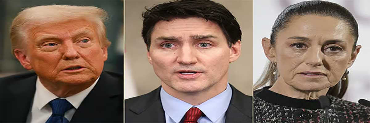 যুক্তরাষ্ট্রের শুল্ক নীতির বিরুদ্ধে পাল্টা ব্যবস্থা নিল কানাডা, মেক্সিকো ও চীন