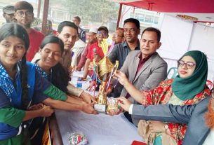 মতলব দক্ষিণে শীতকালীন ক্রীড়া প্রতিযোগিতার পুরস্কার বিতরণ অনুষ্ঠিত