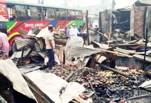 মতলব দক্ষিণে ১৫ দিনের ব্যবধানে তিনটি ভয়াবহ অগ্নিকাণ্ড