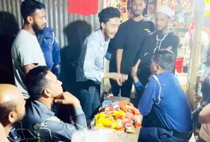 ফরিদগঞ্জে পুলিশ কর্মকর্তাকে হুমকি