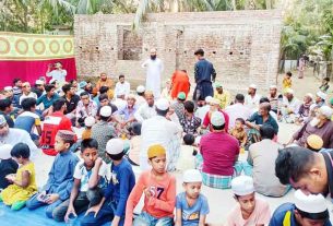 হিলফুল ফুযুল যুব সংঘঠনের উদ্যোগে ইফতার মাহফিল অনুষ্ঠিত