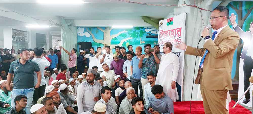  মানুষের সেবায় কাজ করে যেতে চান আনোয়ার হোসেন খোকন