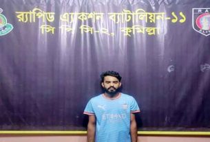 কুমিল্লায় র‌্যাব-১১ ও সেনাবাহিনীর যৌথ অভিযানে বিপুল পরিমাণ মাদকসহ গ্রেফতার ১