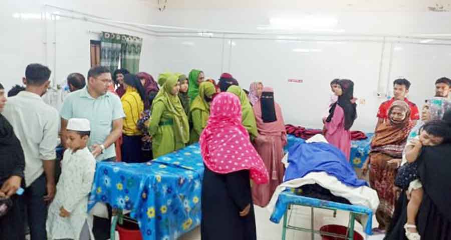 সদর উপজেলার বাখরপুর গ্রামে সন্তানের জীবন বাঁচাতে গিয়ে মর্মান্তিকভাবে মা-ছেলের মৃত্যু