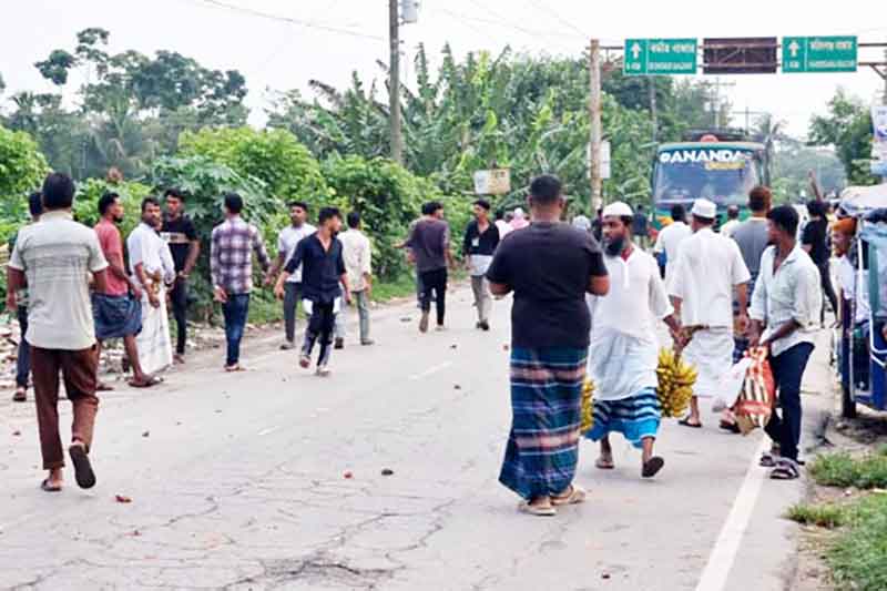 ভাটিয়ালপুর বাজার ইজারা নিয়ে দুই পক্ষের বিরোধে উত্তেজনা, আহত অন্তত ১০ জন