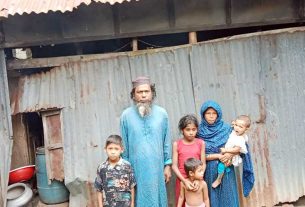 কচুয়ায় জরাজীর্ণ ঘরে রিক্সা চালকের কষ্টের জীবন