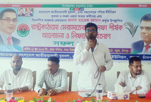 কচুয়ার সহদেবপুরে বিএনপির ৩১ দফা বাস্তবায়নে আলোচনা সভা