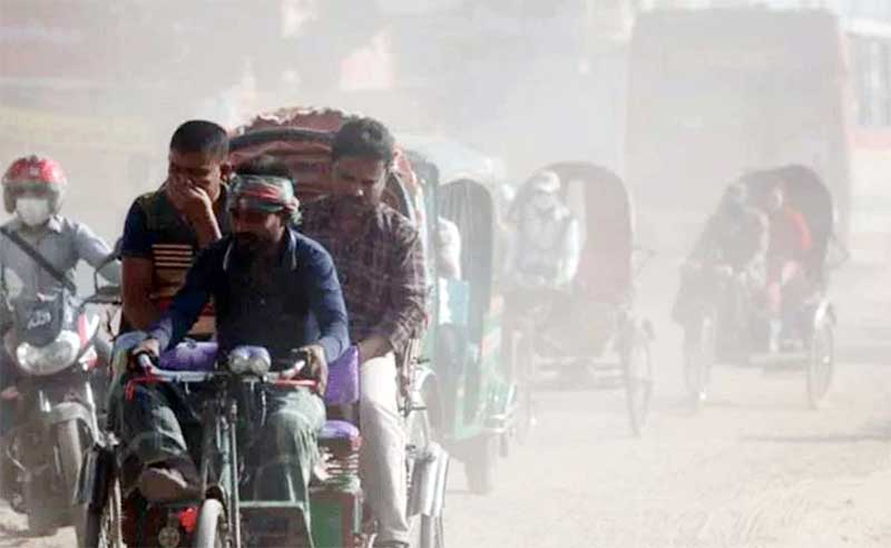 ঈদের ছুটিতে ফাঁকা ঢাকা শহর দূষণের তালিকায় অবস্থান তৃতীয়