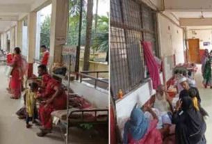 চাঁদপুর ২৫০ শয্যা বিশিষ্ট সরকারি হাসপাতাল রোগীর চাপে বিপর্যস্ত, বারান্দা ও ফ্লোরেই চলছে চিকিৎসা