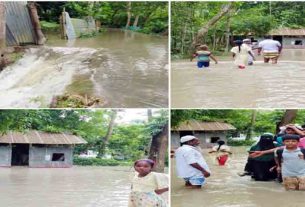 চাঁদপুরে মেঘনার পানি বিপদসীমার ২১ সেন্টিমিটার ওপরে, নিম্নাঞ্চলে জলাবদ্ধতা