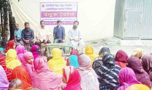 শাহমাহমুদপুরে জেলা তথ্য অফিসের উদ্যোগে উন্মুক্ত বৈঠক