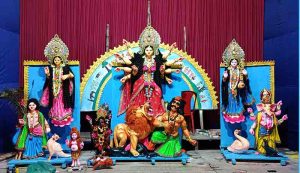 উৎসাহ ও আনন্দের মধ্য দিয়ে চাঁদপুরে শারদীয় দুর্গাপূজা শুরু