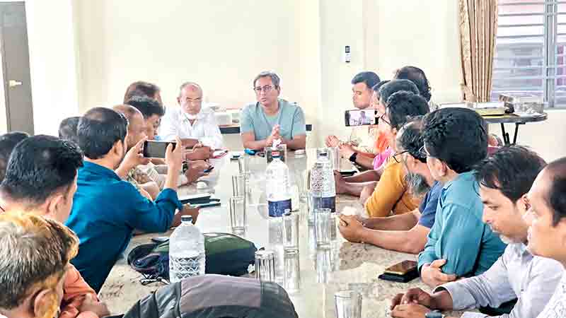 বস্তুনিষ্ঠ সংবাদই চাঁদপুরের উন্নয়নের পথ খুলবে : শেখ ফরিদ আহমেদ মানিক