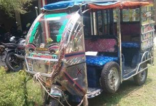 হাইমচরে অটোরিকশার ধাক্কায় প্রাণ গেল স্কুলছাত্রীর