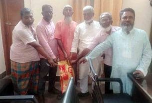কচুয়ায় শুরু হলো বোরো ধান সংগ্রহ অভিযান