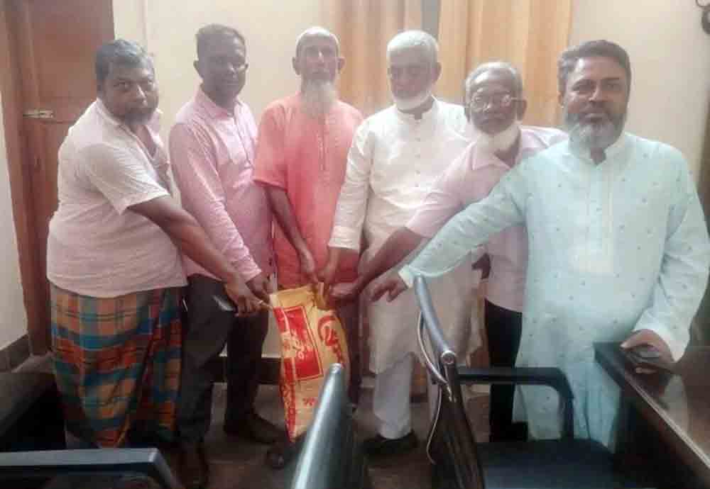 কচুয়ায় শুরু হলো বোরো ধান সংগ্রহ অভিযান