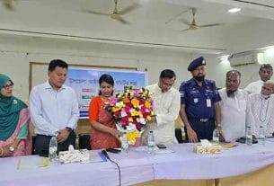 শাহরাস্তিতে আইন-শৃঙ্খলা কমিটির সভা