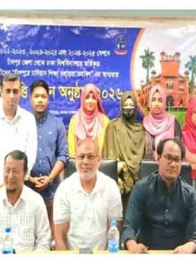 ঢাবিয়ানের উদ্যোগে অসচ্ছল মেধাবী শিক্ষার্থীদের মাঝে বৃত্তির চেক বিতরণ