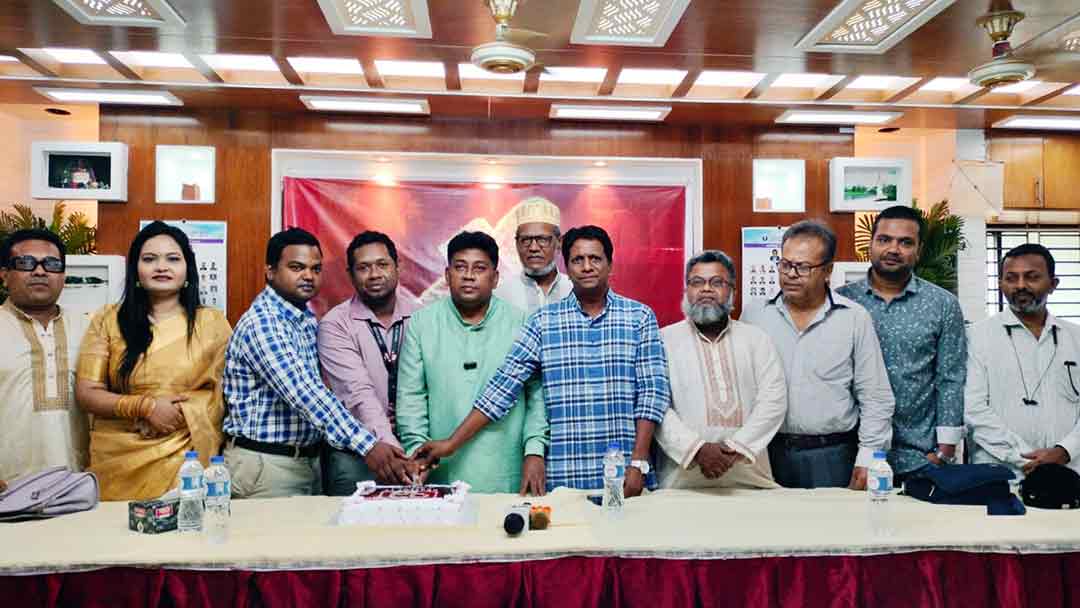 চাঁদপুরে একাত্তর টেলিভিশনের ১৫তম প্রতিষ্ঠাবার্ষিকী উদযাপন
