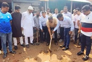 চাঁদপুরে লোহারপুল-দোকানঘর সড়ক উন্নয়ন কাজের উদ্বোধন