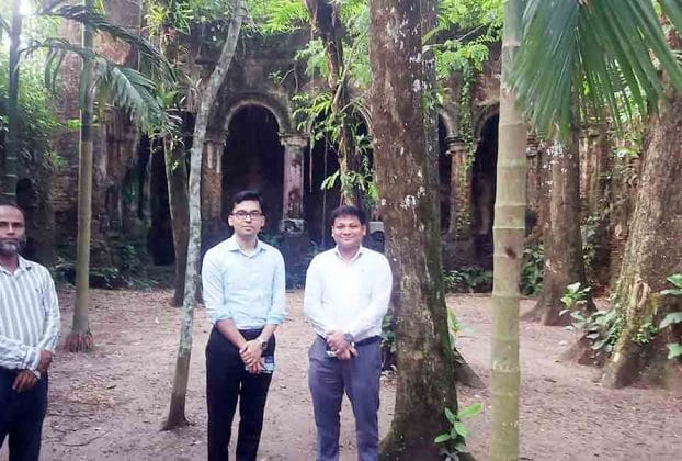 ফরিদগঞ্জে কড়ৈতলী জমিদার বাড়ি সংস্কারে প্রশাসনের উদ্যোগ