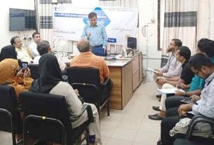 চাঁদপুর জেনারেল হাসপাতালে সেবার মান বৃদ্ধি নিয়ে সনাক-হাসপাতাল সংলাপ