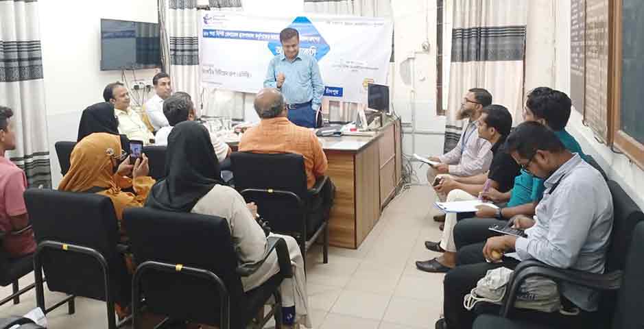 চাঁদপুর জেনারেল হাসপাতালে সেবার মান বৃদ্ধি নিয়ে সনাক-হাসপাতাল সংলাপ