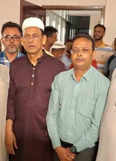 কচুয়ায় শিক্ষামন্ত্রী মিলনের সঙ্গে সৌদি প্রবাসীদের শুভেচ্ছা বিনিময়