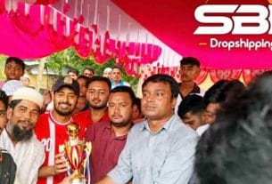 পুরানবাজারের রওনাগোয়ালে জমজমাট ফুটবল টুর্নামেন্টের ফাইনাল