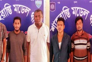 শাহরাস্তিতে পৃথক অভিযানে ৬ আসামি গ্রেফতার