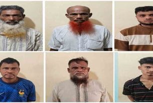 শাহরাস্তিতে পুলিশের বিশেষ অভিযানে তিন দিনে গ্রেফতার ৭