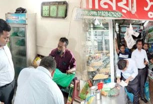 কচুয়ার সাচার বাজারে ভ্রাম্যমাণ আদালতের অভিযান, ৫ প্রতিষ্ঠানের জরিমানা