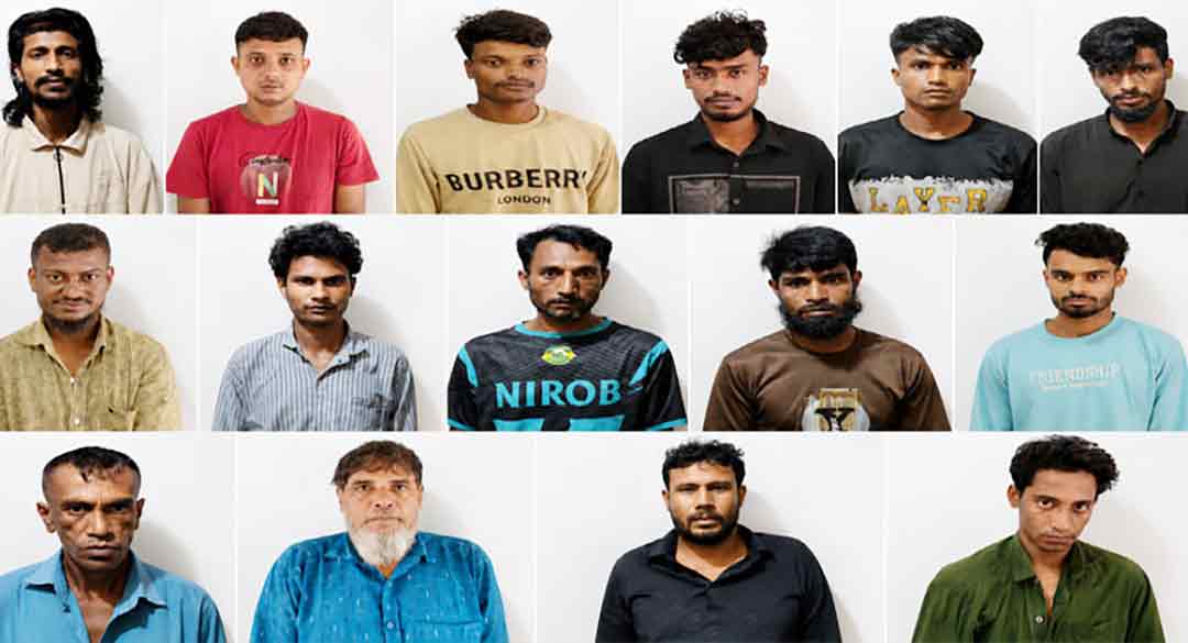 শাহরাস্তিতে ১০ দিনের অভিযানে আটক ১৬ জন
