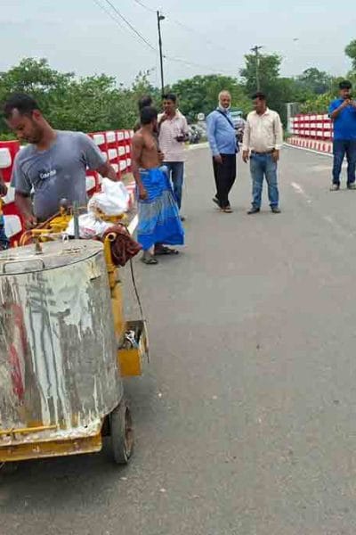 বলাখাল–রামচন্দ্রপুর সেতু সংস্কার কাজ পরিদর্শন, সময়মতো সম্পন্নের নির্দেশ
