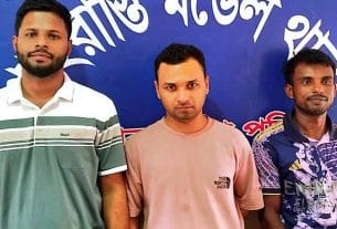 শাহরাস্তিতে পুলিশের অভিযানে ২৬ পিস ইয়াবাসহ তিনজন গ্রেপ্তার