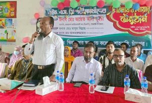 খিলাবাজার স্কুল অ্যান্ড কলেজে এইচএসসি পরীক্ষার্থীদের বিদায়