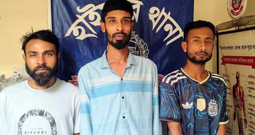 হাইমচরে দুই অভিযানে তিন মাদক কারবারি গ্রেফতার