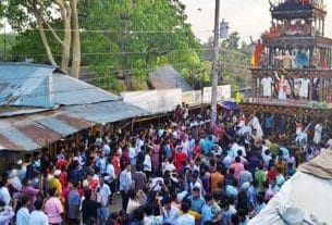কচুয়ার সাচারে ১৫৯তম রথযাত্রা, ভক্তদের ঢল