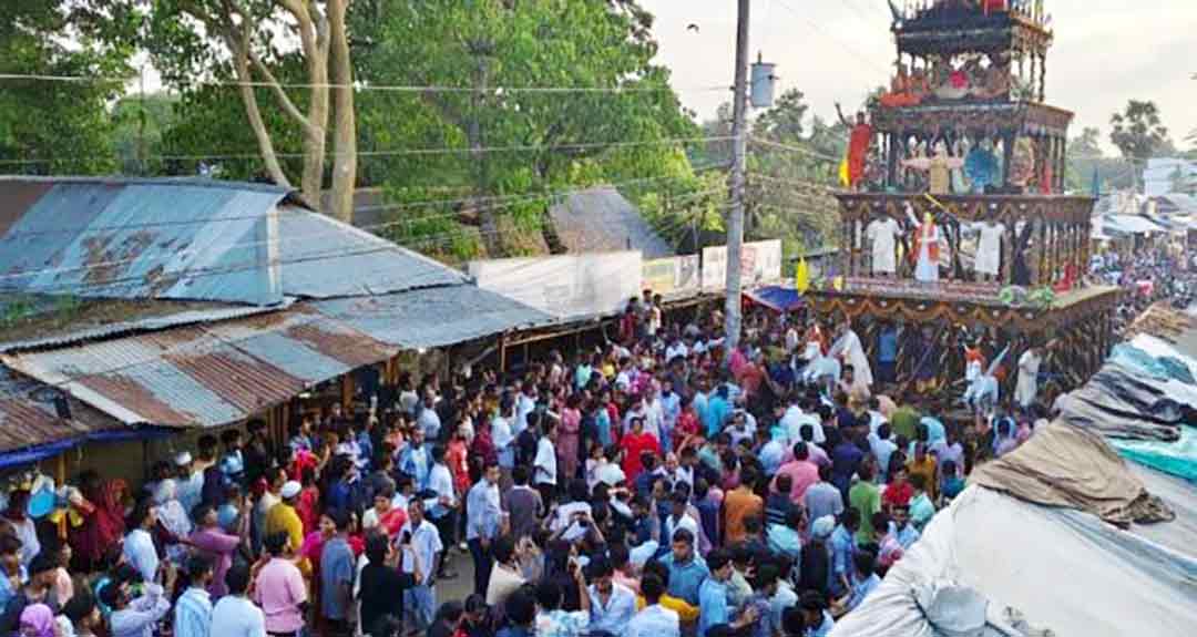 কচুয়ার সাচারে ১৫৯তম রথযাত্রা, ভক্তদের ঢল