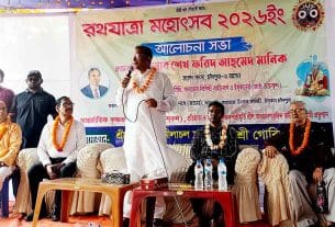 চাঁদপুরে রথযাত্রা উৎসবের উদ্বোধন করলেন এমপি মানিক