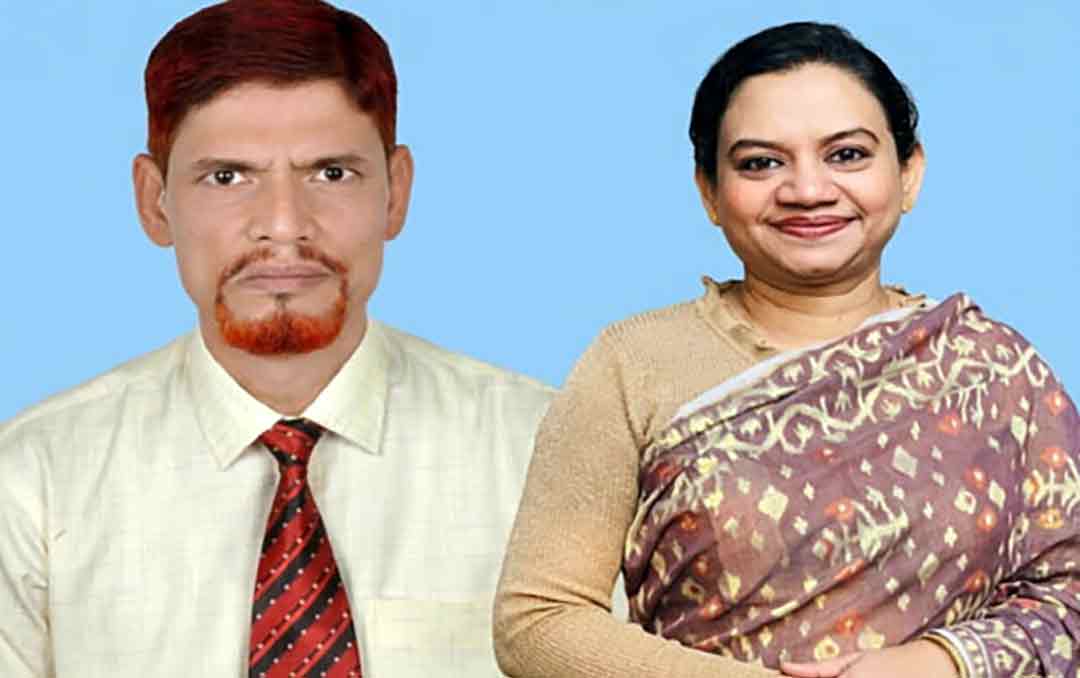 শাহরাস্তি প্রাথমিক শিক্ষক সমিতির নেতৃত্বে মকবুল-পারভীন