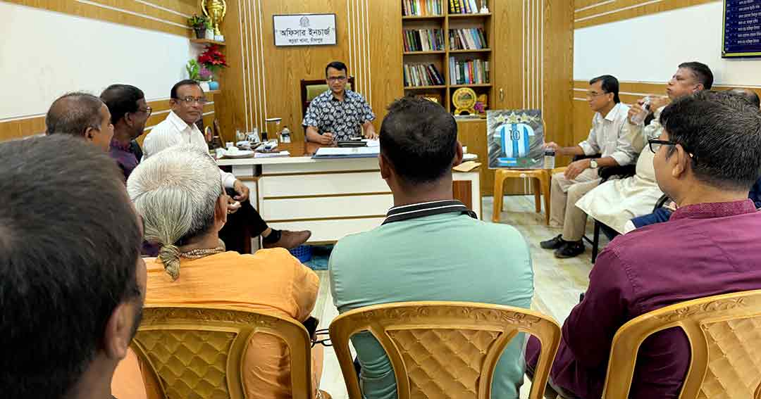 রথযাত্রা ঘিরে কচুয়ায় নিরাপত্তা বৈঠক, পুলিশের প্রস্তুতি জোরদার