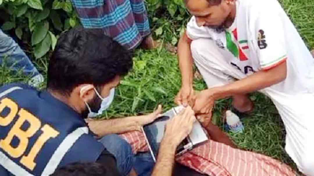 সাদ্দাম ব্রিজের পাশে রক্তাক্ত যুবকের মরদেহ উদ্ধার
