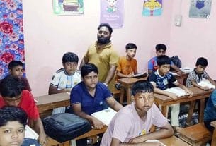স্বেচ্ছাশ্রমে শংকরপুরে গড়ে উঠল শিক্ষার নতুন ঠিকানা