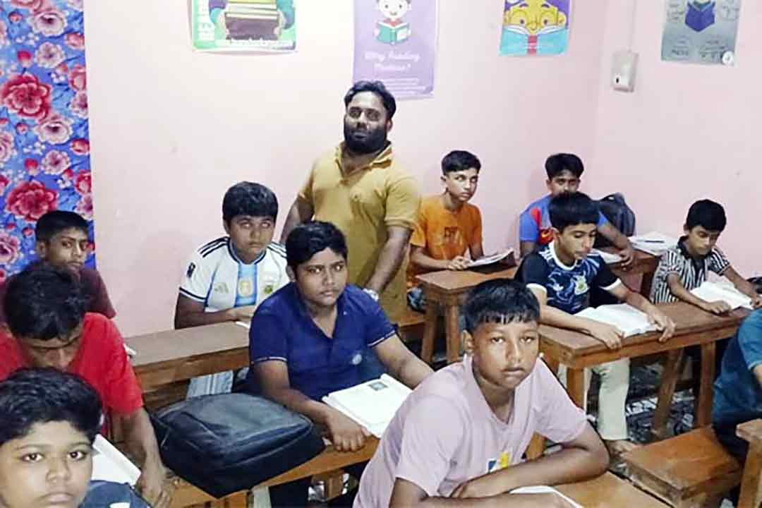 স্বেচ্ছাশ্রমে শংকরপুরে গড়ে উঠল শিক্ষার নতুন ঠিকানা