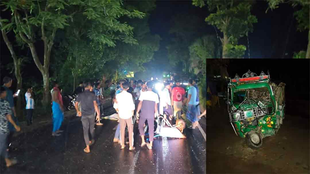 শাহরাস্তিতে সিএনজি-ট্রাক সংঘর্ষে আহত ৫, মহাসড়ক অবরোধ