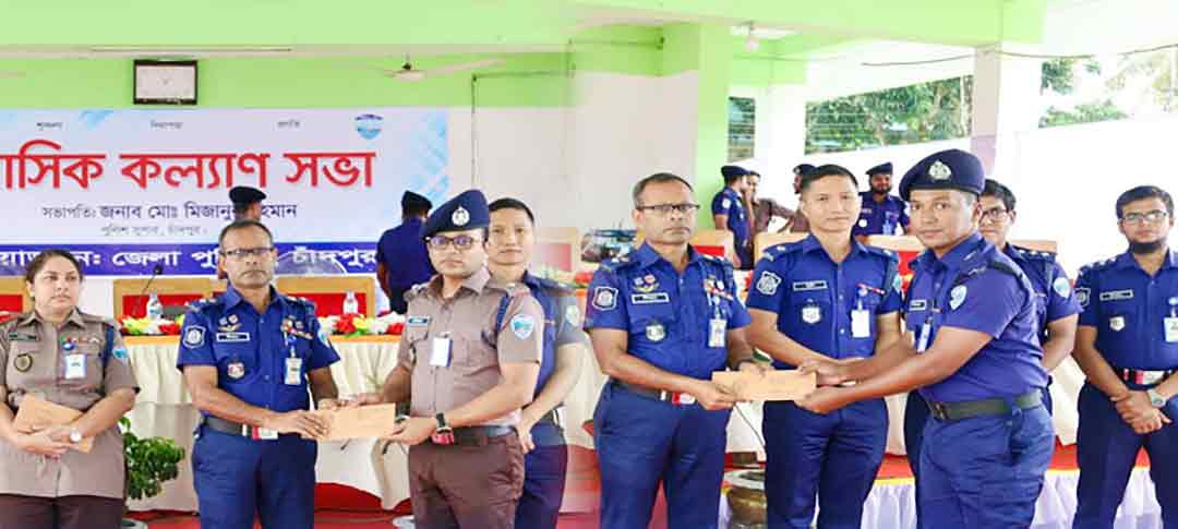 কচুয়া থানার ওসি আজিজুল জেলার শ্রেষ্ঠ ওসি নির্বাচিত